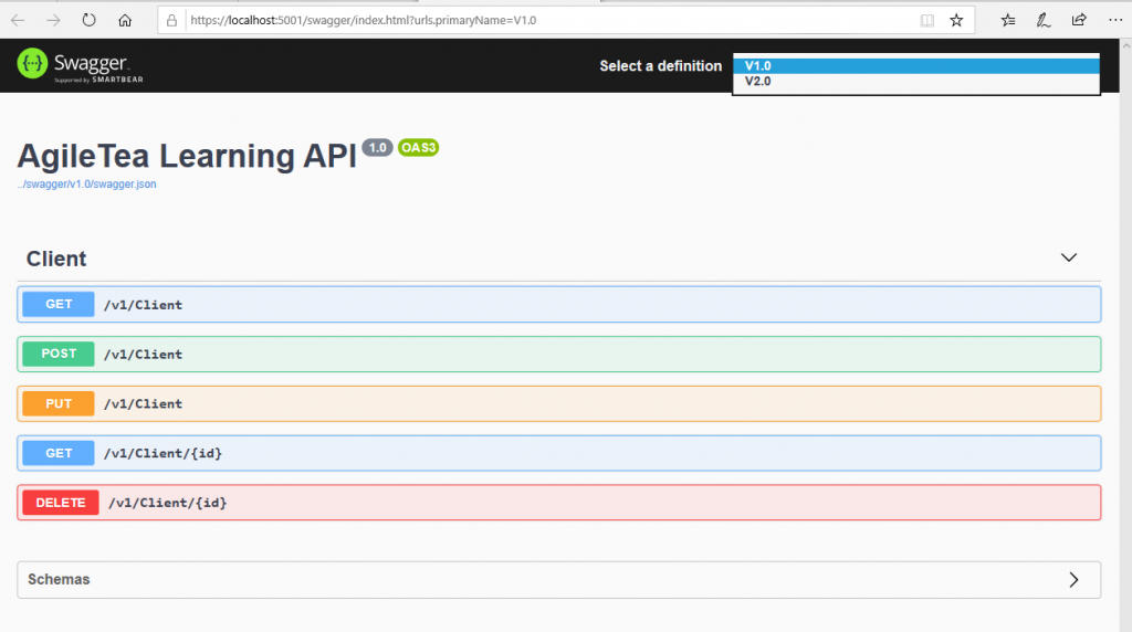 Web Api Versioning with Swagger – jones.busy